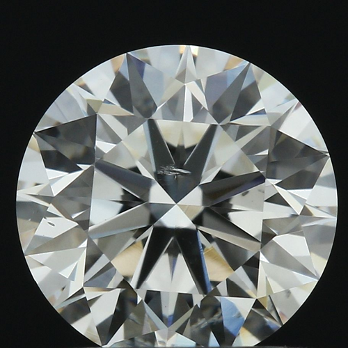 1.03 carat I-SI2 Excellent cut Natūralus Round Deimantas (1)