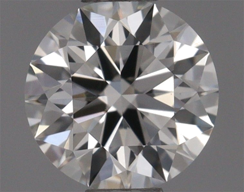 0.44 carat I-VS1 Excellent cut Natūralus Round Deimantas (1)