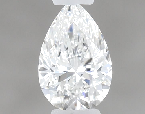 0.24 carat F-IF Natūralus Pear Deimantas (1)