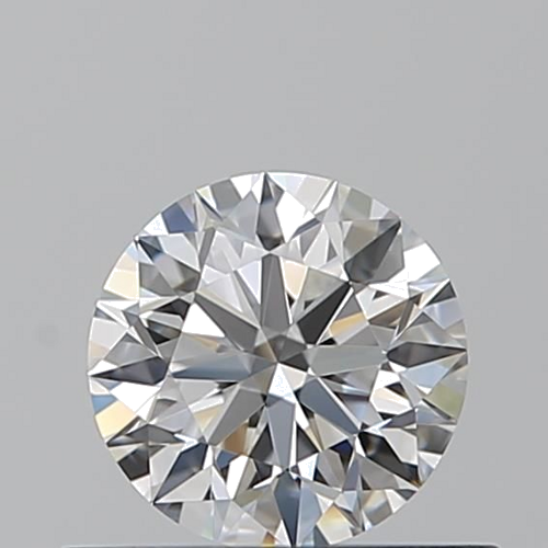 0.5 carat E-VVS2 Excellent cut Natūralus Round Deimantas (1)