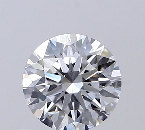 0.51 carat D-VVS2 Excellent cut Natūralus Round Deimantas (1)