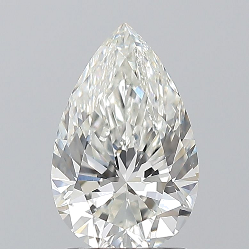 1.51 carat H-VS1 Natūralus Pear Deimantas (1)