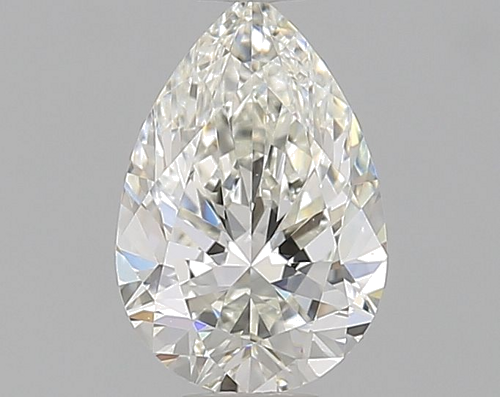 0.53 carat I-IF Natūralus Pear Deimantas (1)
