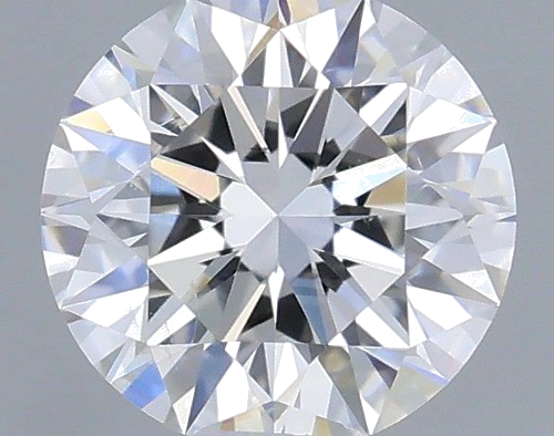 0.37 carat F-SI1 Excellent cut Natūralus Round Deimantas (1)