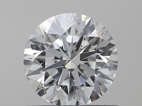 0.55 carat G-SI2 Excellent cut Natūralus Round Deimantas (1)