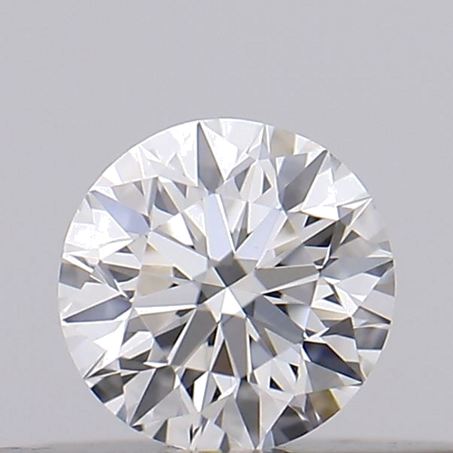 0.15 carat F-VVS2 Excellent cut Natūralus Round Deimantas (1)