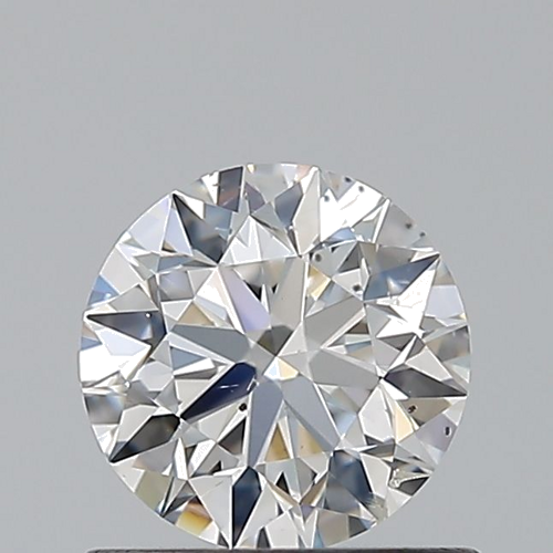 0.6 carat F-SI2 Excellent cut Natūralus Round Deimantas (1)