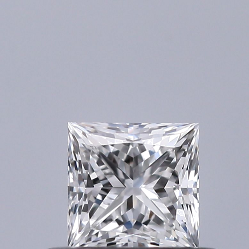0.4 carat E-VVS2 Natūralus Princess Deimantas (1)