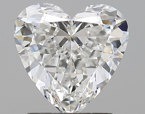 1.51 carat F-VS2 Natūralus Heart Deimantas (1)