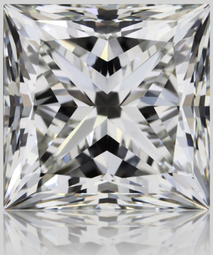 1.53 carat J-VVS1 Natūralus Princess Deimantas (1)