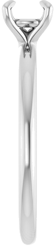 Sužadėtuvių Žiedas „Solitaire“ 925 Sidabro Round 5.2mm (4)