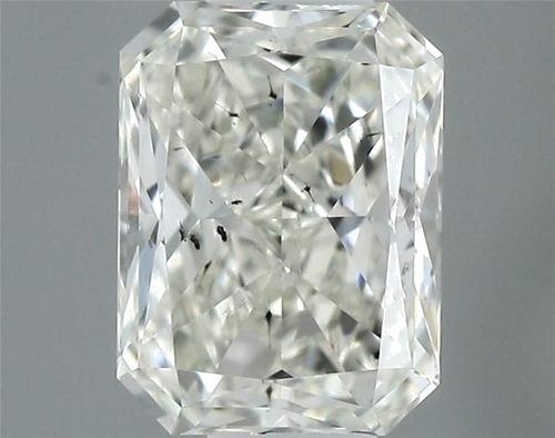 0.32 carat J-SI2 Natūralus Radiant Deimantas (1)