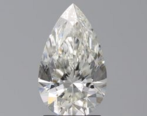 2.1 carat J-SI2 Natūralus Pear Deimantas (1)