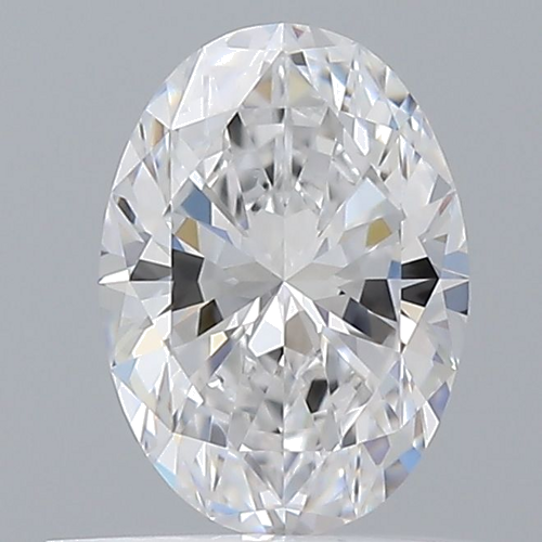 0.54 carat D-VVS1 Natūralus Oval Deimantas (1)