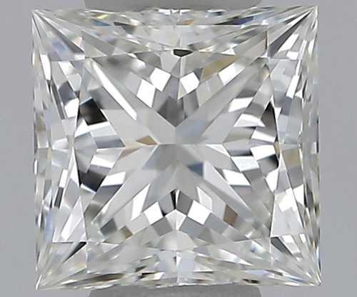 0.51 carat G-IF Natūralus Princess Deimantas (1)