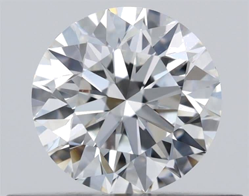 0.4 carat F-VVS2 Excellent cut Natūralus Round Deimantas (1)
