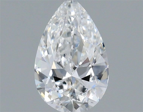 0.7 carat E-SI1 Natūralus Pear Deimantas (1)