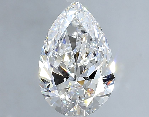 2.0 carat D-VS2 Natūralus Pear Deimantas (1)