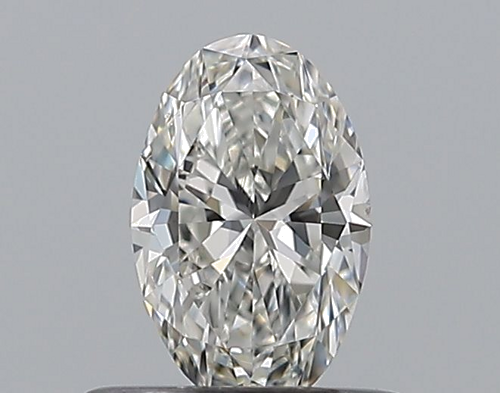 0.4 carat G-SI1 Natūralus Oval Deimantas (1)