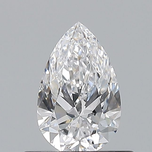 0.5 carat D-VS2 Natūralus Pear Deimantas (1)