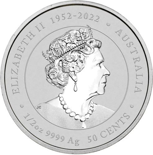 1/2 oz Truša gads 2023 (Lunārs III) Austrālija Sudraba monēta (2)