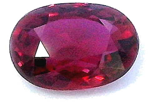 0.66 carat RED Oval Rubinas (1)