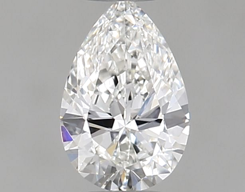0.28 carat G-VVS2 Natūralus Pear Deimantas (1)