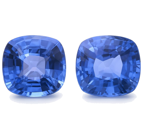 3.64 carat BLUE Cushion Safyras (1)