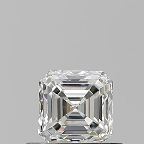 0.52 carat H-SI1 Natūralus Asscher Deimantas (1)