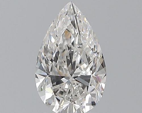 1.5 carat D-VVS2 Natūralus Pear Deimantas (1)