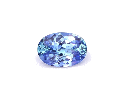 0.58 carat BLUE STEP cut Oval Safyras (1)