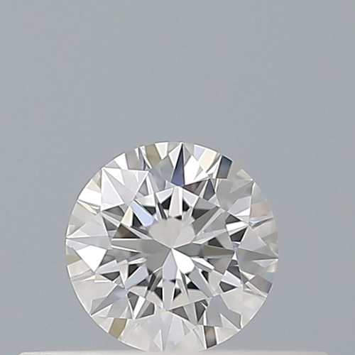 0.19 carat F-VVS1 Excellent cut Natūralus Round Deimantas (1)