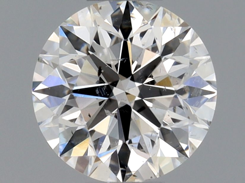 0.46 carat G-SI2 Excellent cut Natūralus Round Deimantas (1)