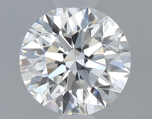 0.5 carat F-VVS1 Excellent cut Natūralus Round Deimantas (1)