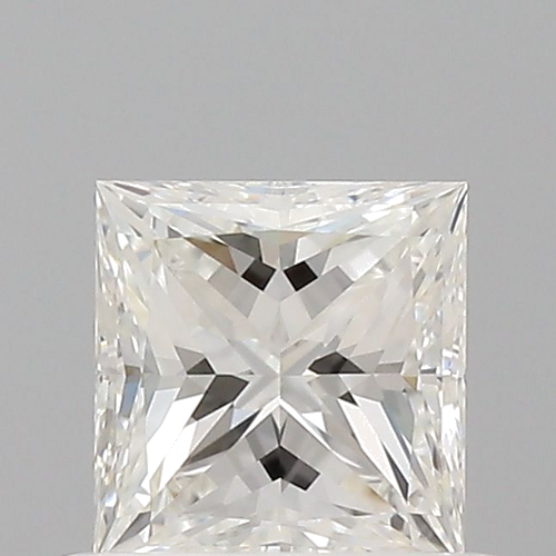 0.5 carat F-VS1 Natūralus Princess Deimantas (1)