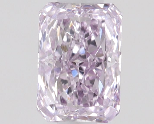 0.2 carat Fancy Pinkish Purple-VS1 Natūralus Radiant Deimantas (1)
