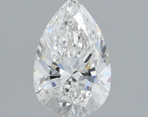 0.51 carat G-SI1 Natūralus Pear Deimantas (1)