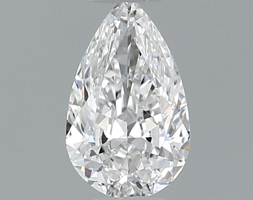 0.3 carat E-VS2 Natūralus Pear Deimantas (1)