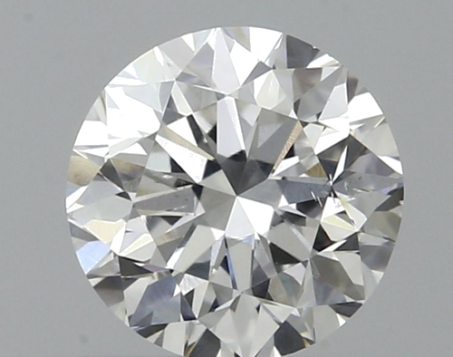 0.51 carat E-SI1 Very Good cut Natūralus Round Deimantas (1)