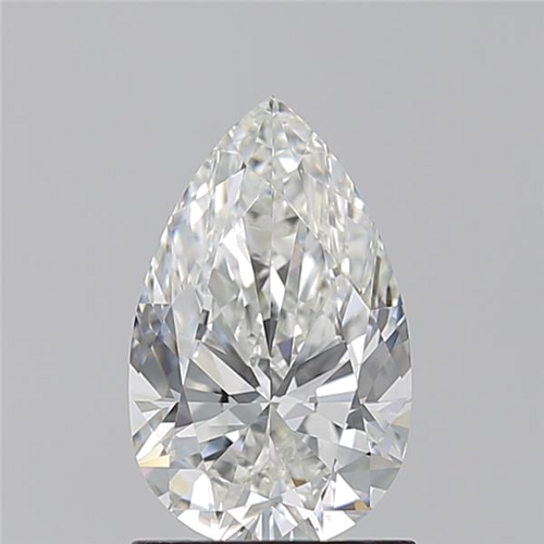 1.2 carat H-VVS2 Natūralus Pear Deimantas (1)