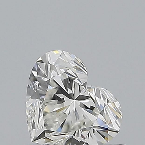 0.6 carat H-VVS2 Natūralus Heart Deimantas (1)