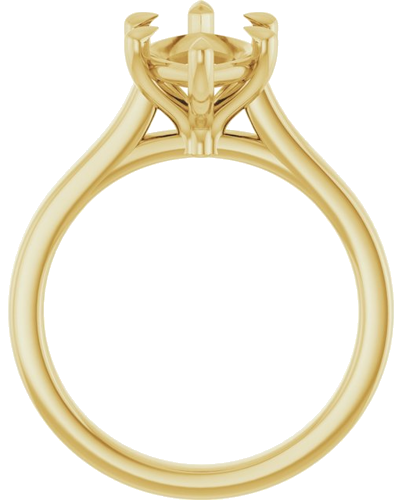 Sužadėtuvių Žiedas „Claw-Prong“ 14k yellow gold Marquise 15mm x 7mm (2)