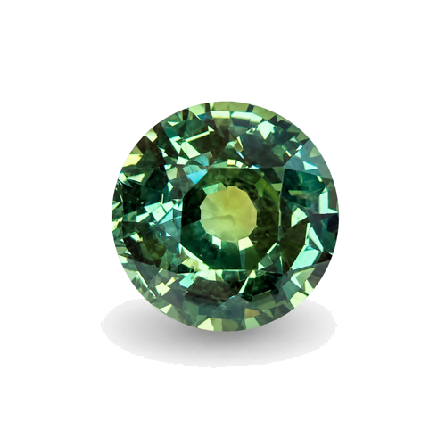 3.29 carat GREEN Round Safyras (1)