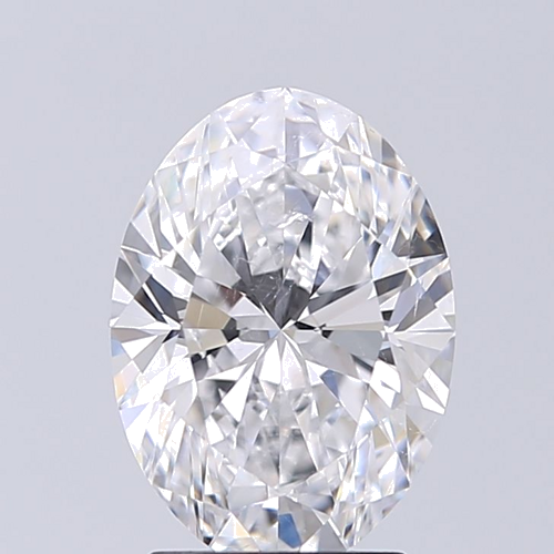 2.01 carat D-SI1 Natūralus Oval Deimantas (1)