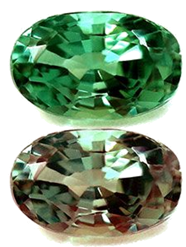 0.5 carat GREEN Oval Alexandrite (1)