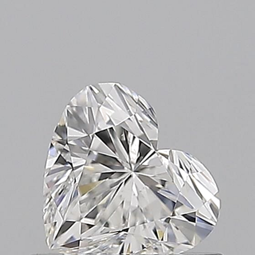 0.5 carat F-SI1 Natūralus Heart Deimantas (1)