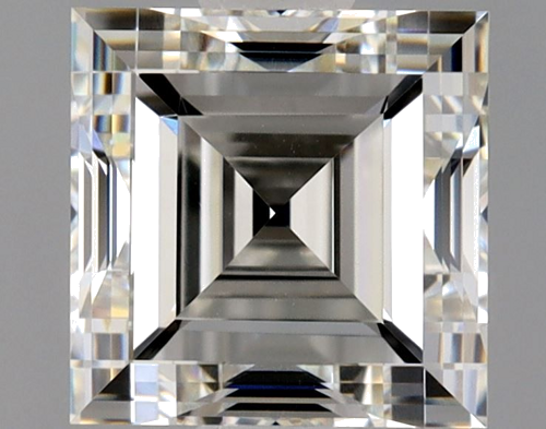 1.0 carat I-VS1 Natūralus Square Radiant Deimantas (1)