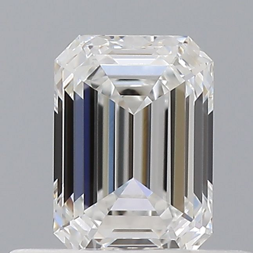 0.51 carat F-VVS1 Natūralus Emerald Deimantas (1)