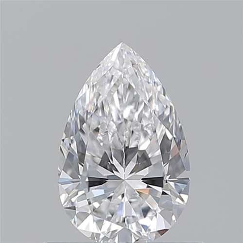 0.7 carat D-VS1 Natūralus Pear Deimantas (1)