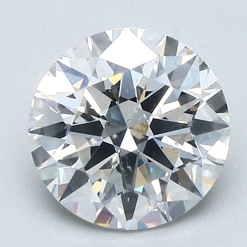 2.03 carat I-SI2 Excellent cut Natūralus Round Deimantas (1)